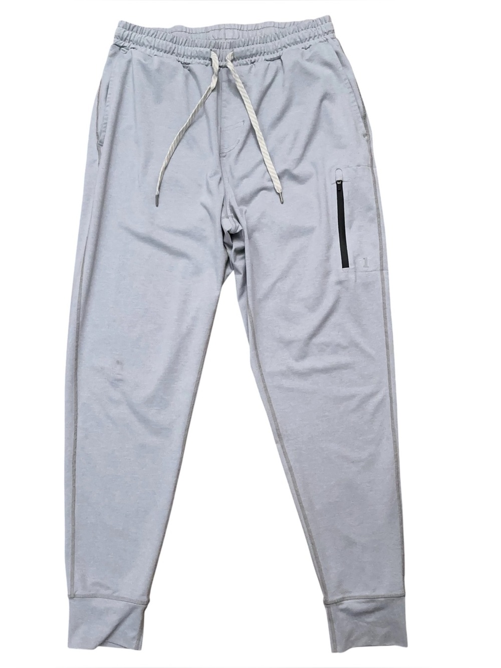Vuori Sunday Performance Jogger Pants Mens Size M Drawstring Tapered Leg Gray